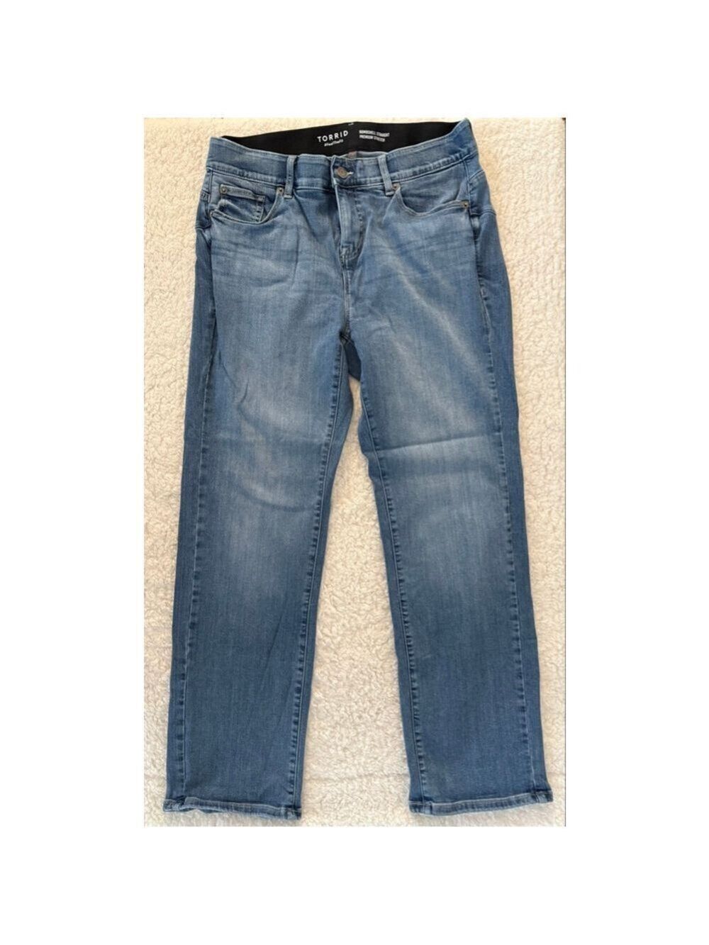 Torrid Bombshell Straight High Rise Jeans (16R) - Picture 3 of 11